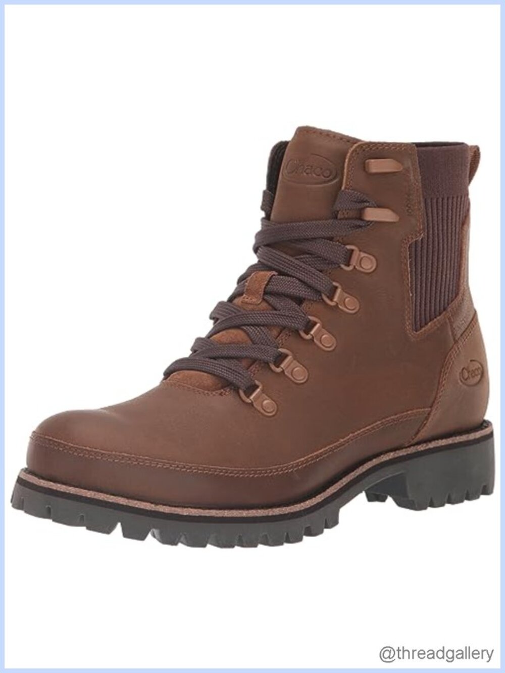 Waterproof Leather Lace Up Ankle Boot Hiking Casual Outdoor